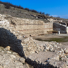 Heraclea Sintica -  Ruins of ancient Greek polis,  located near town of Petrich, Bulgaria