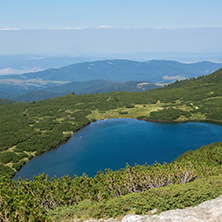 Amazing Landscape of The Lower lake, The Seven Rila Lakes, Bulgaria