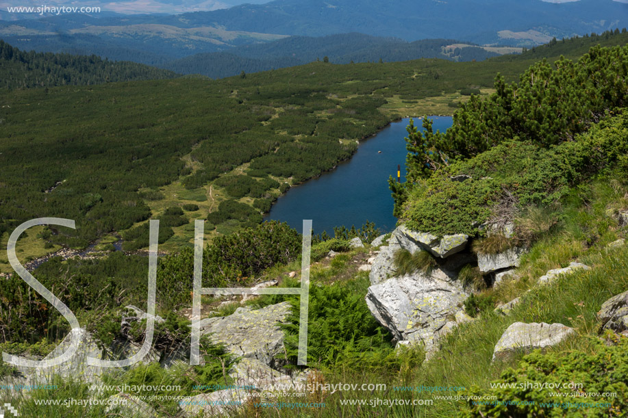 Amazing Landscape of The Lower lake, The Seven Rila Lakes, Bulgaria