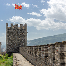 SKOPJE, REPUBLIC OF MACEDONIA - 13 MAY 2017: Skopje fortress (Kale fortress) in the Old Town, Republic of Macedonia
