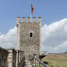 SKOPJE, REPUBLIC OF MACEDONIA - 13 MAY 2017: Skopje fortress (Kale fortress) in the Old Town, Republic of Macedonia
