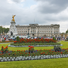 LONDON, ENGLAND - JUNE 17 2016: Buckingham Palace London, England, Great Britain
