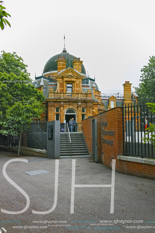 LONDON, ENGLAND - JUNE 17 2016: Royal Observatory in Greenwich, London, England, Great Britain
