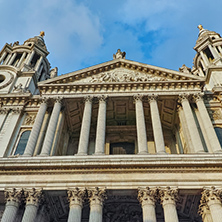 LONDON, ENGLAND - JUNE 17 2016: Amazing view of St. Paul Cathedral in London, Great Britain