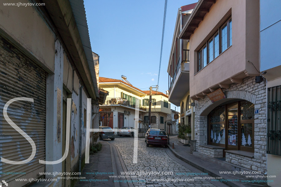 IOANNINA, GREECE - DECEMBER 27, 2014: Old town in castle of city of Ioannina, Epirus, Greece