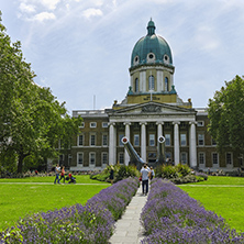 LONDON, ENGLAND - JUNE 19 2016: Amazing view of Imperial War Museum, London, England, United Kingdom