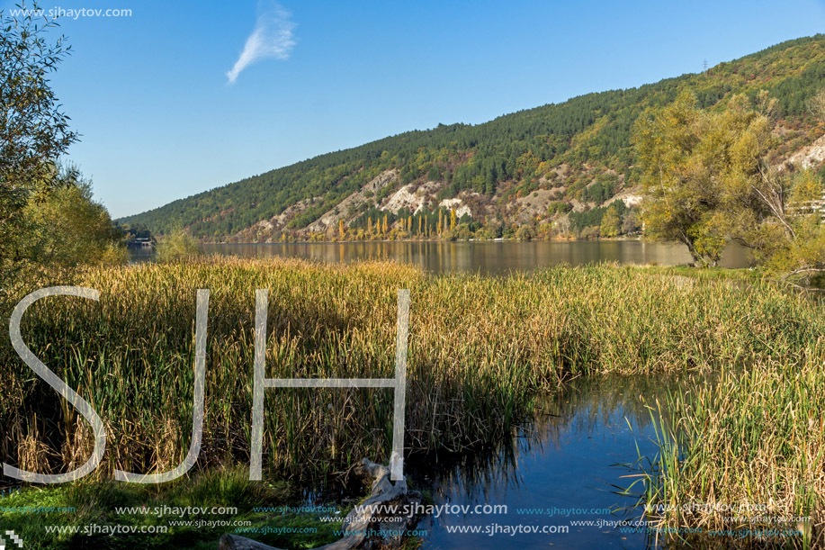 Autumn of Pancharevo lake, Sofia city Region, Bulgaria