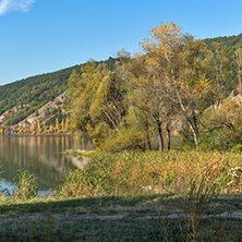 Autumn of Pancharevo lake, Sofia city Region, Bulgaria