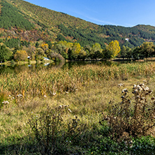 Autumn of Pancharevo lake, Sofia city Region, Bulgaria