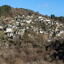 Panoramic view of village Kipoi, Zagori, Epirus, Greece