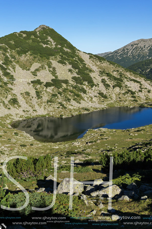 Amazing landscape with Chairski lakes, Pirin Mountain, Bulgaria