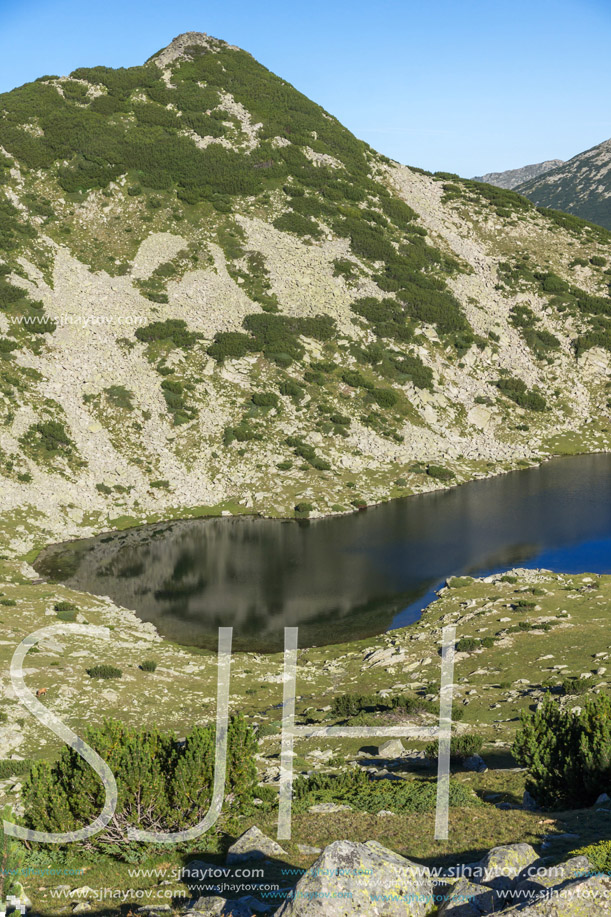 Amazing landscape with Chairski lakes, Pirin Mountain, Bulgaria