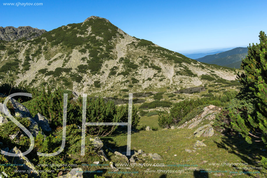 Amazing landscape with Chairski lakes, Pirin Mountain, Bulgaria