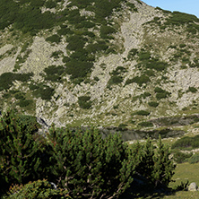 Amazing landscape with Chairski lakes, Pirin Mountain, Bulgaria