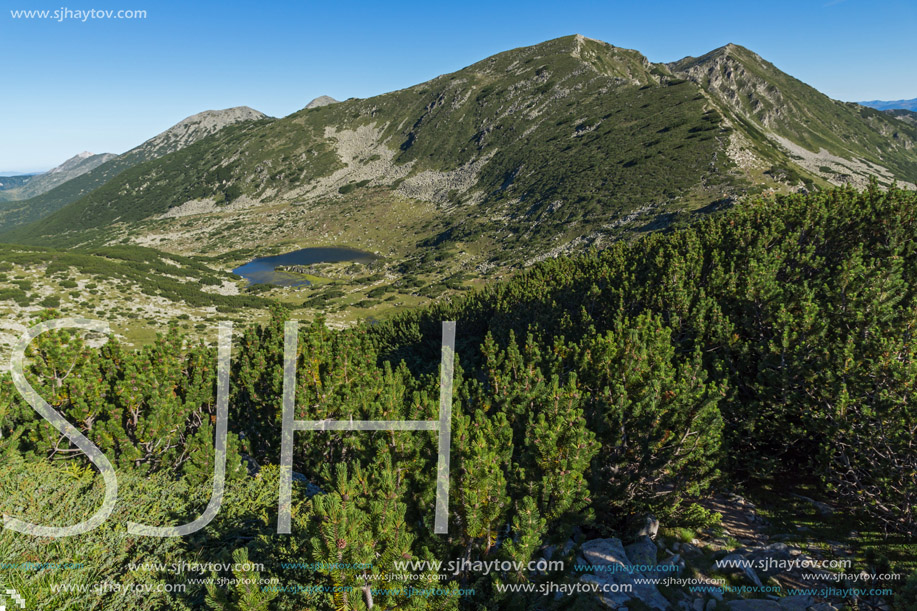 Amazing landscape with Chairski lakes, Pirin Mountain, Bulgaria