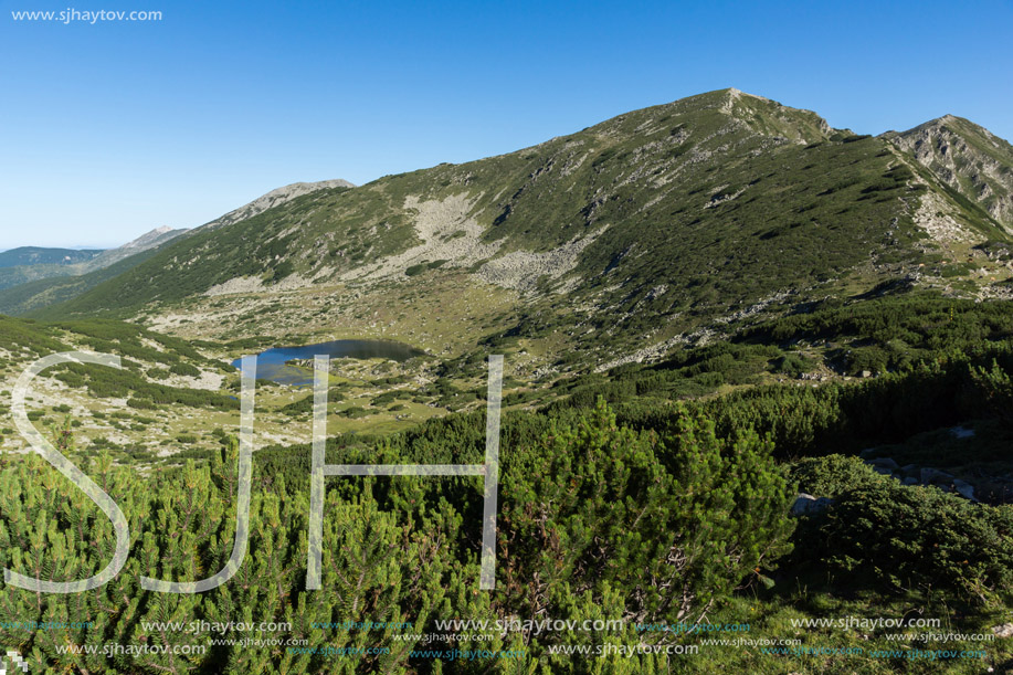 Amazing landscape with Chairski lakes, Pirin Mountain, Bulgaria