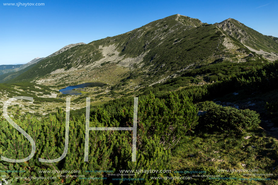 Amazing landscape with Chairski lakes, Pirin Mountain, Bulgaria