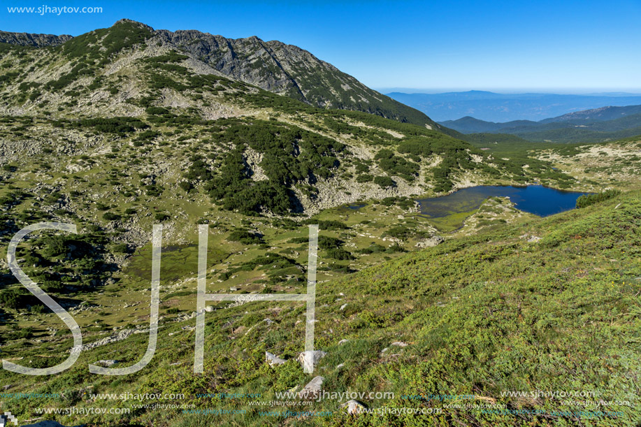 Amazing landscape with Chairski lakes, Pirin Mountain, Bulgaria