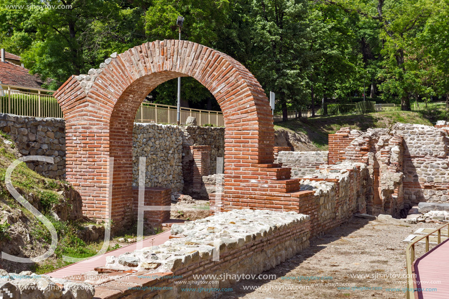 The ancient Thermal Baths of Diocletianopolis, town of Hisarya, Plovdiv Region, Bulgaria