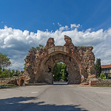 The South gate - The Camels of ancient roman fortifications in Diocletianopolis, town of Hisarya, Plovdiv Region, Bulgaria