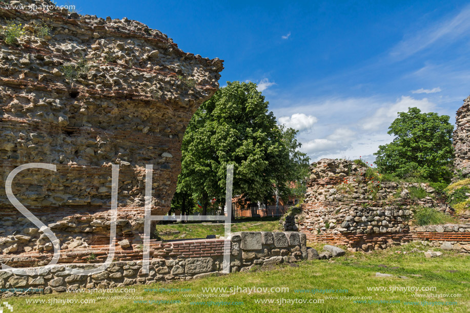 Ruins of Roman fortifications in Diocletianopolis, town of Hisarya, Plovdiv Region, Bulgaria