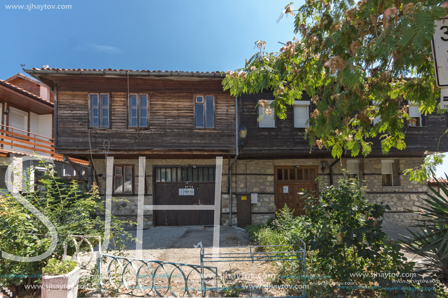 NESSEBAR, BULGARIA - 30 JULY 2014: Street in old town of Nessebar, Burgas Region, Bulgaria