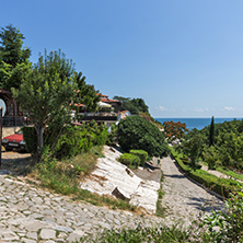 NESSEBAR, BULGARIA - 30 JULY 2014: Street in old town of Nessebar, Burgas Region, Bulgaria