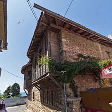 NESSEBAR, BULGARIA - 30 JULY 2014: Street in old town of Nessebar, Burgas Region, Bulgaria