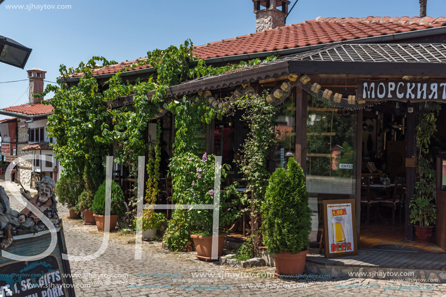 NESSEBAR, BULGARIA - 30 JULY 2014: Street in old town of Nessebar, Burgas Region, Bulgaria