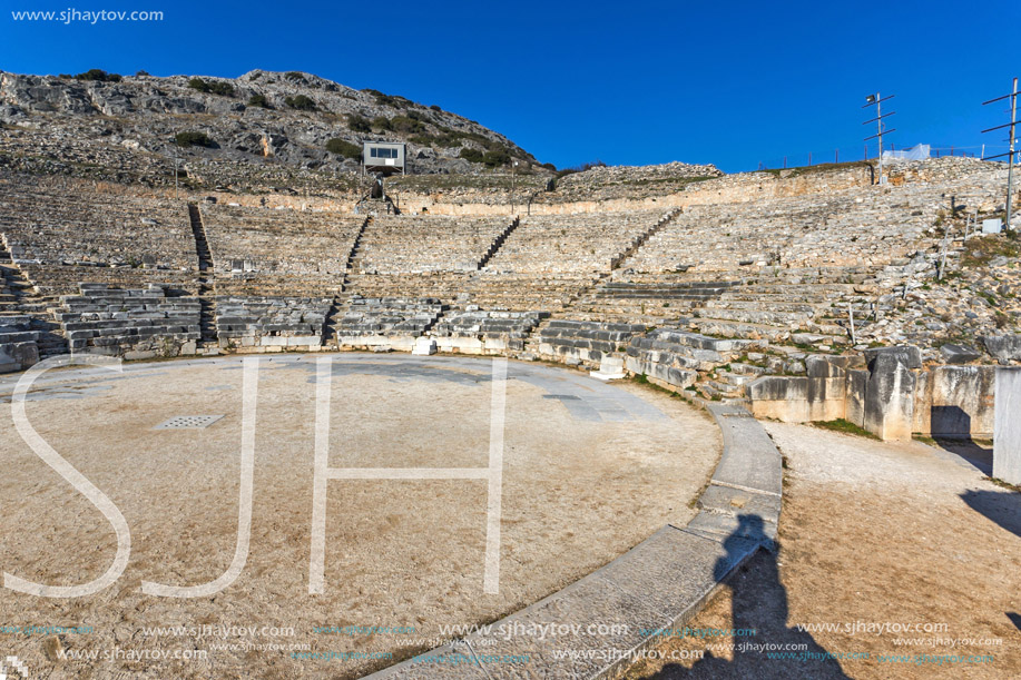 Ruins of the ancient city of Philippi, Eastern Macedonia and Thrace, Greece