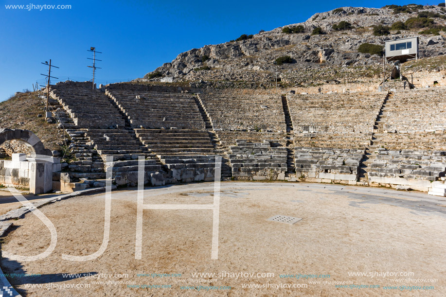 Ruins of the ancient city of Philippi, Eastern Macedonia and Thrace, Greece