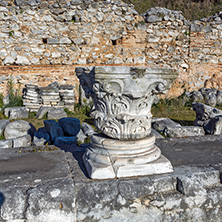 Ruins of the ancient city of Philippi, Eastern Macedonia and Thrace, Greece