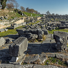 Ruins of the ancient city of Philippi, Eastern Macedonia and Thrace, Greece