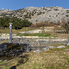 Ruins of the ancient city of Philippi, Eastern Macedonia and Thrace, Greece