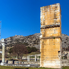 Ruins of the ancient city of Philippi, Eastern Macedonia and Thrace, Greece