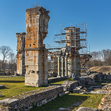 Ruins of the ancient city of Philippi, Eastern Macedonia and Thrace, Greece