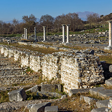 Ruins of the ancient city of Philippi, Eastern Macedonia and Thrace, Greece