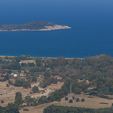 Amazing summer landscape of Chalkidiki, Central Macedonia, Greece