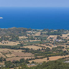 Amazing summer landscape of Chalkidiki, Central Macedonia, Greece