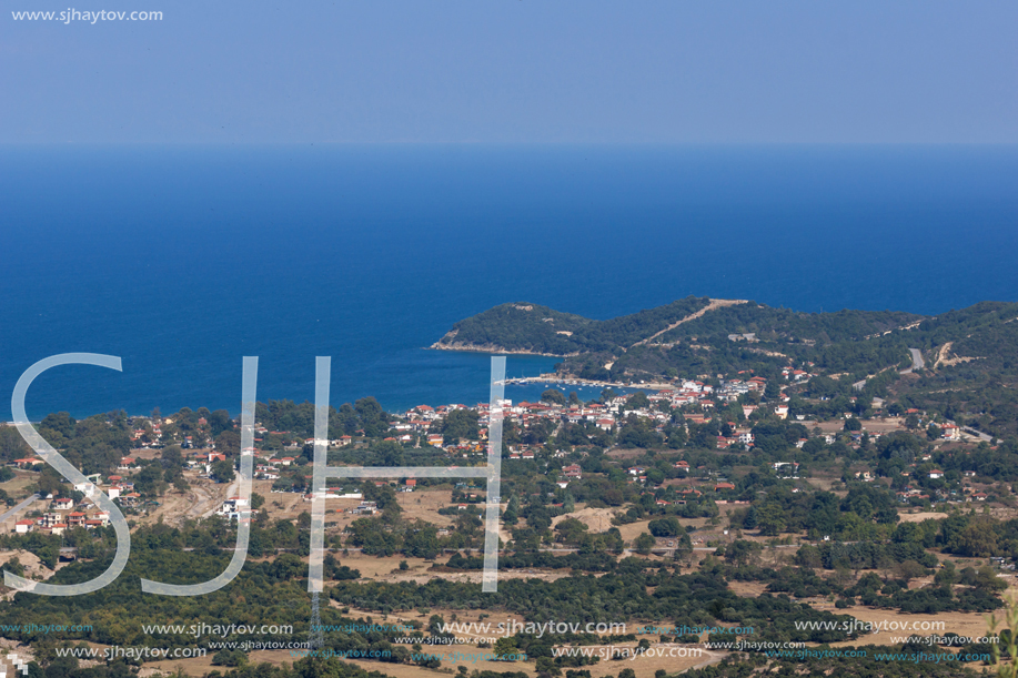 Amazing summer landscape of Chalkidiki, Central Macedonia, Greece