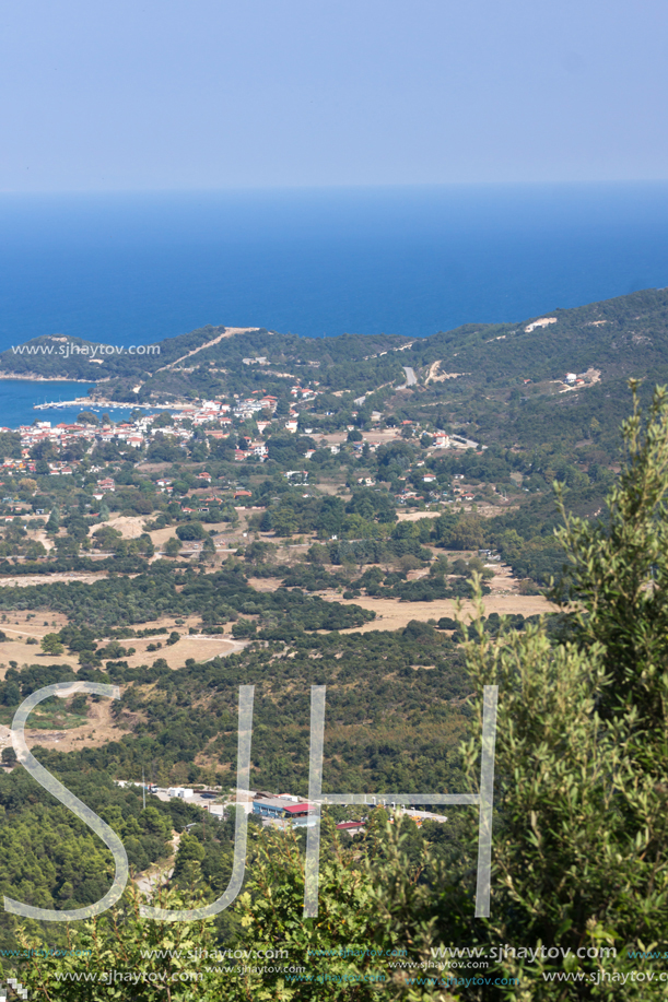 Amazing summer landscape of Chalkidiki, Central Macedonia, Greece