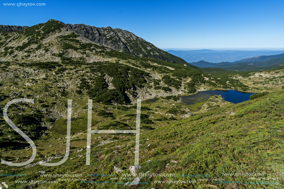 Amazing landscape with Chairski lakes, Pirin Mountain, Bulgaria