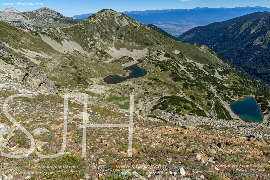 Amazing Landscape with Tipitski lakes, Pirin Mountain, Bulgaria