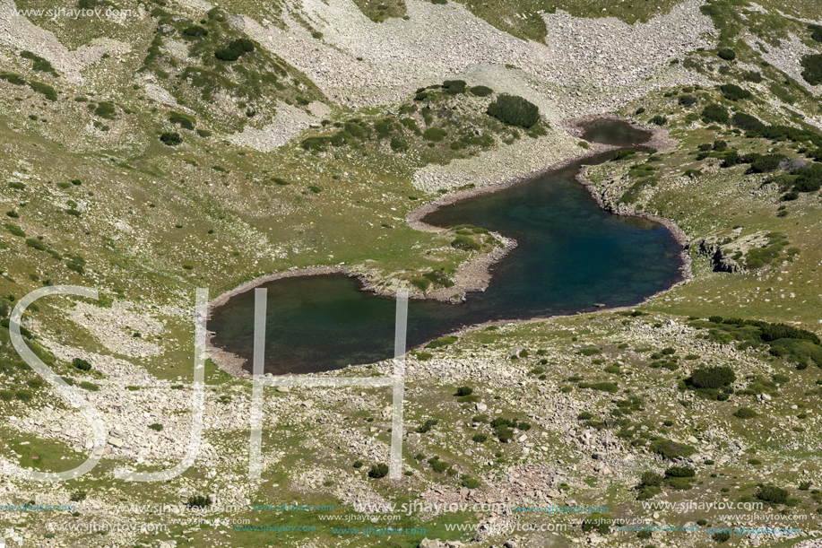 Amazing Landscape with Tipitski lakes, Pirin Mountain, Bulgaria