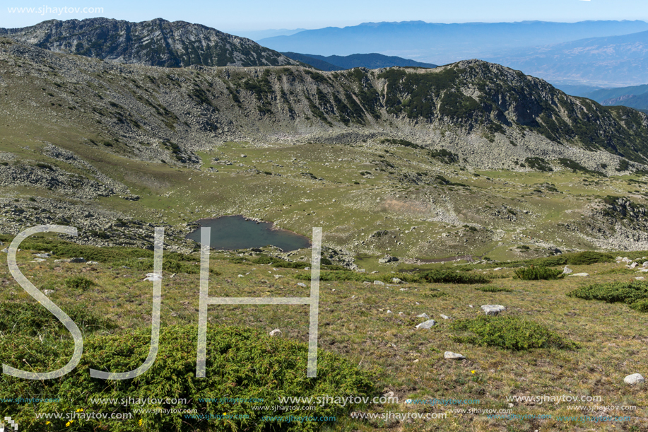 Amazing Landscape with Tipitski lakes, Pirin Mountain, Bulgaria