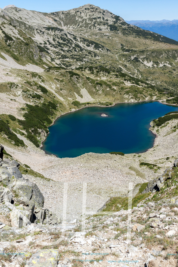 Amazing Landscape with Tevno vasilashko lake, Pirin Mountain, Bulgaria
