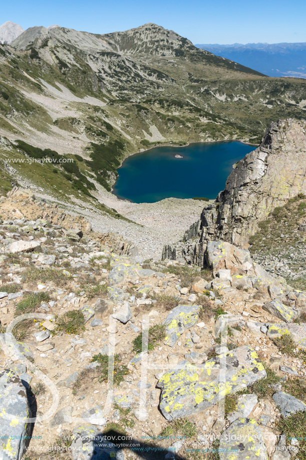 Amazing Landscape with Tevno vasilashko lake, Pirin Mountain, Bulgaria