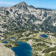 Amazing Landscape with The Long lake, Pirin Mountain, Bulgaria