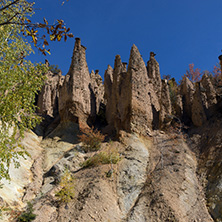 Amazing Autumn Landscape of Rock Formation Devil"s town in Radan Mountain, Serbia