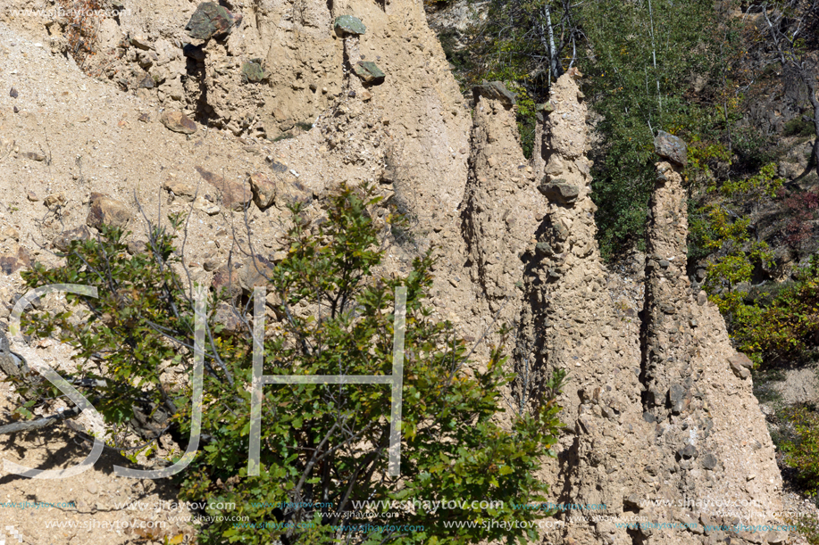 Amazing Autumn Landscape of Rock Formation Devil"s town in Radan Mountain, Serbia